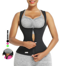 custom plus size wholesale sport fitness neoprene slimming waiste trainers vest for ladies